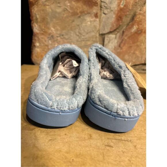 Muk Luks Women’s Slippers Size L 9-10 Blue Comfort Memory Foam Slippers Clogs NW - Picture 10 of 10
